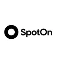 SpotOn logo with circular design